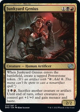 Image for Junkyard Genius (The Brothers' War) (214) - Magic: The Gathering