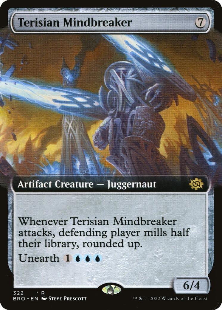 Image for Terisian Mindbreaker (Extended Art) (The Brothers' War) (322) - Magic: The Gathering
