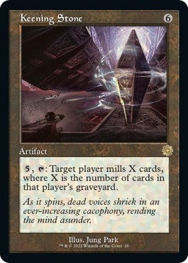 Image for Keening Stone (The Brothers' War: Retro Frame Artifacts) (26) - Magic: The Gathering
