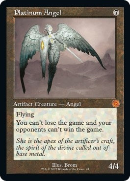 Image for Platinum Angel (The Brothers' War: Retro Frame Artifacts) (41) - Magic: The Gathering
