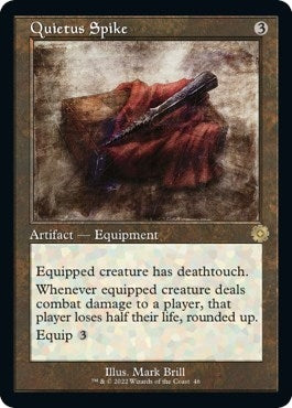 Image for Quietus Spike (The Brothers' War: Retro Frame Artifacts) (46) - Magic: The Gathering