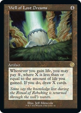 Image for Well of Lost Dreams (The Brothers' War: Retro Frame Artifacts) (62) - Magic: The Gathering