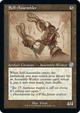 Image for Self-Assembler (Schematic) (The Brothers' War: Retro Frame Artifacts) (114) - Magic: The Gathering