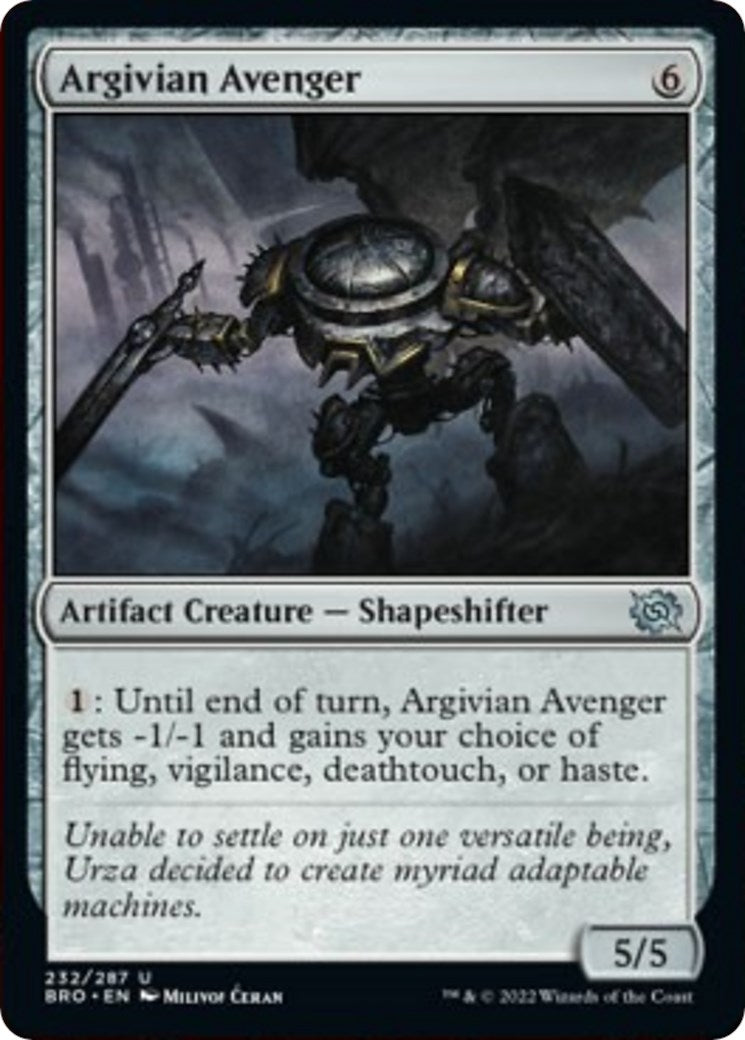 Image for Argivian Avenger (The Brothers' War) (232) - Magic: The Gathering