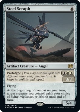 Image for Steel Seraph (The Brothers' War) (38) - Magic: The Gathering