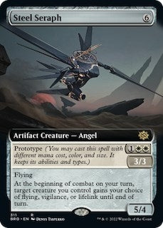 Image for Steel Seraph (Extended Art) (The Brothers' War) (311) - Magic: The Gathering