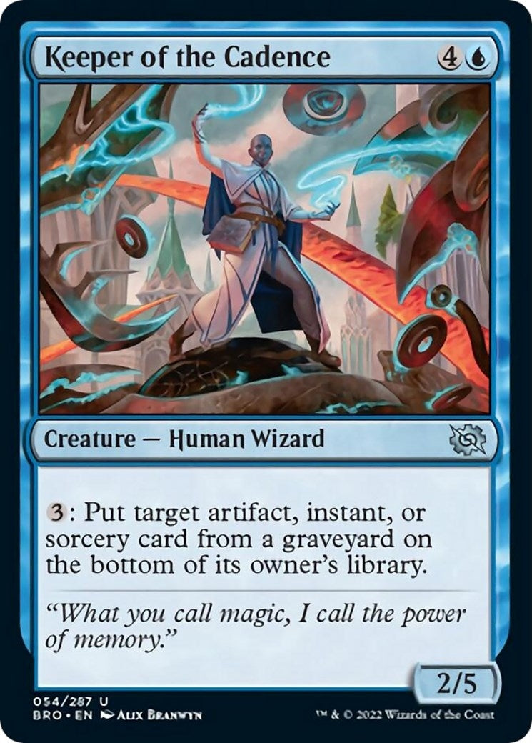 Image for Keeper of the Cadence (The Brothers' War) (54) - Magic: The Gathering