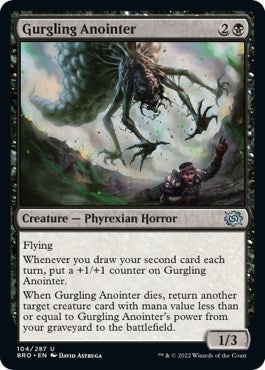 Image for Gurgling Anointer (The Brothers' War) (104) - Magic: The Gathering