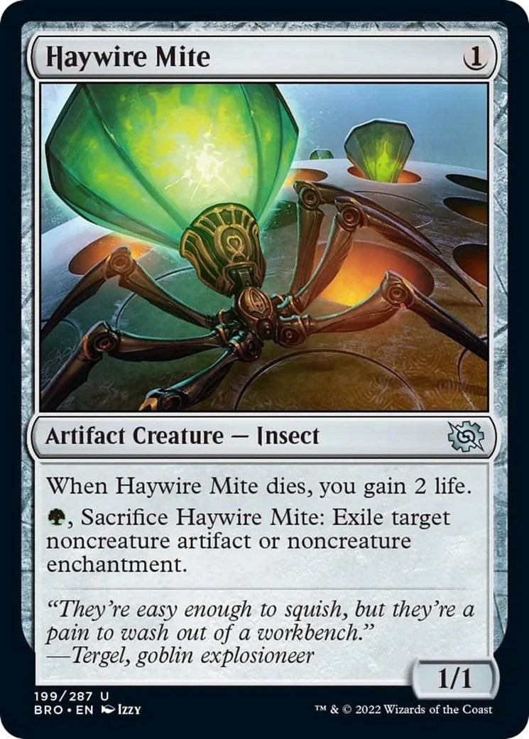 Image for Haywire Mite (The Brothers' War) (199) - Magic: The Gathering