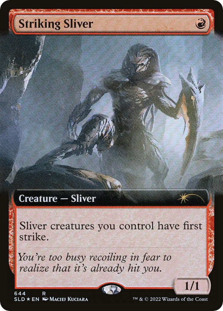 Image for Striking Sliver (Extended Art) (Secret Lair Drop Series) (644) - Magic: The Gathering