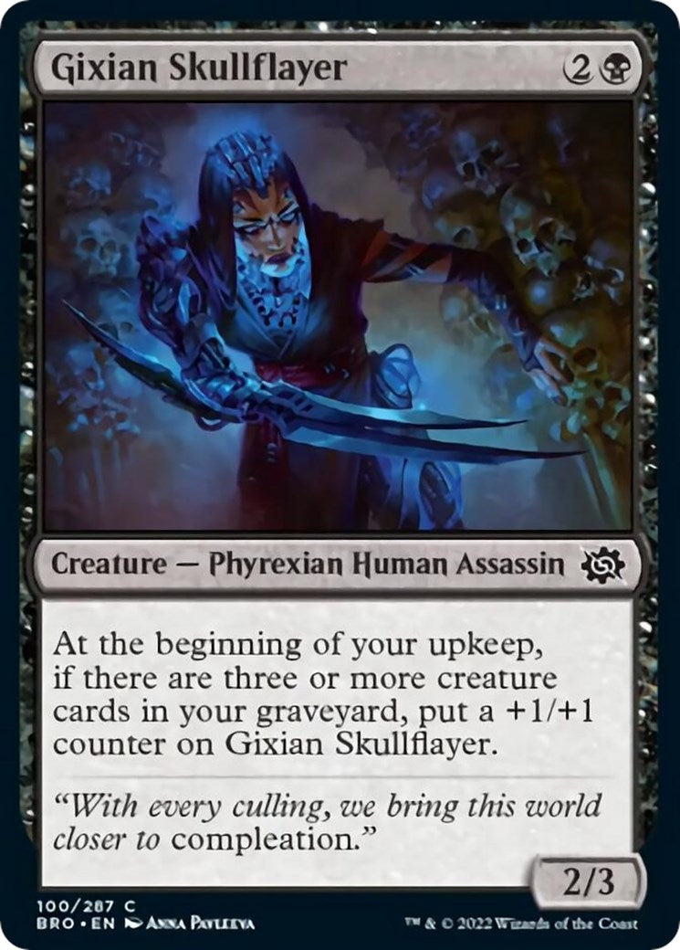 Image for Gixian Skullflayer (The Brothers' War) (100) - Magic: The Gathering