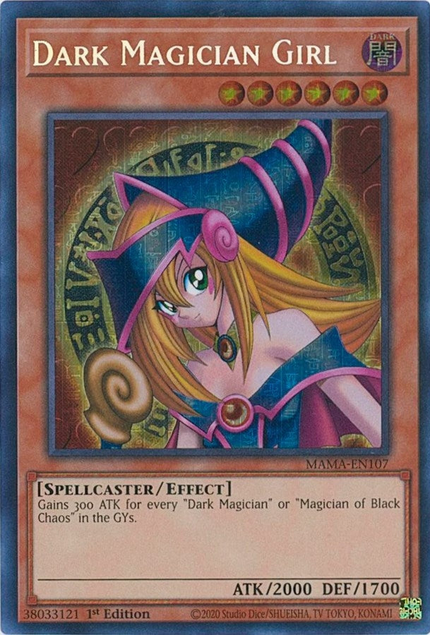 Image for Dark Magician Girl (Secret Pharaoh's Rare) (Magnificent Mavens) (MAMA-EN107) - YuGiOh