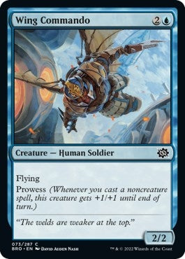 Image for Wing Commando (The Brothers' War) (73) - Magic: The Gathering
