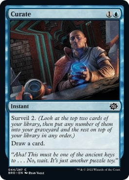 Image for Curate (The Brothers' War) (44) - Magic: The Gathering