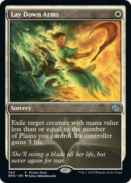 Image for Lay Down Arms (Promo Pack: The Brothers' War) (380) - Magic: The Gathering