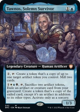 Image for Tawnos, Solemn Survivor (Extended Art) (Commander: The Brothers' War) (42) - Magic: The Gathering