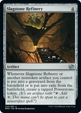 Image for Slagstone Refinery (The Brothers' War) (243) - Magic: The Gathering