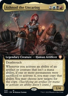 Image for Ashnod the Uncaring (Extended Art) (Commander: The Brothers' War) (47) - Magic: The Gathering