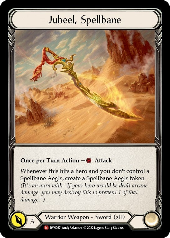Image for Jubeel, Spellbane (Dynasty) (DYN067) - Flesh and Blood TCG