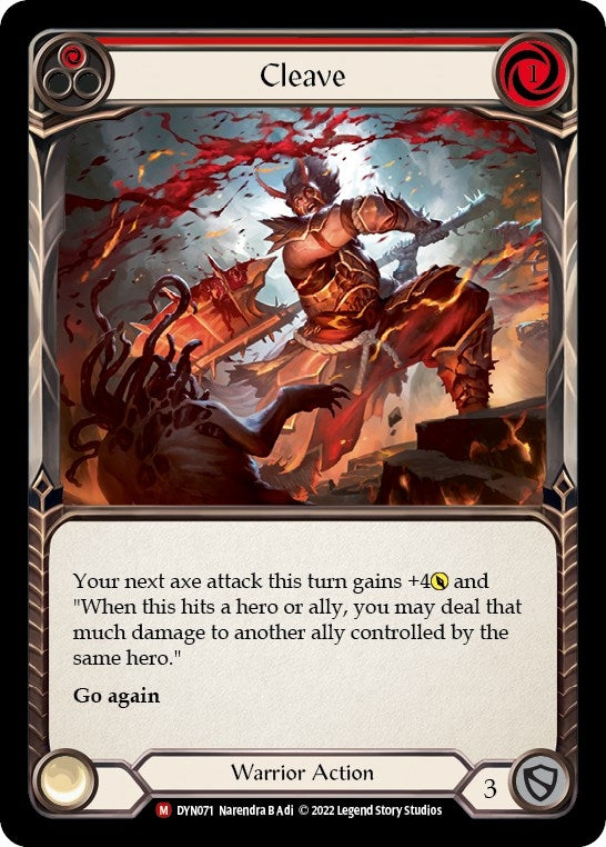 Image for Cleave (Dynasty) (DYN071) - Flesh and Blood TCG
