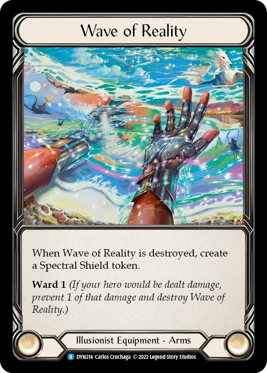 Image for Wave of Reality (Dynasty) (DYN214) - Flesh and Blood TCG