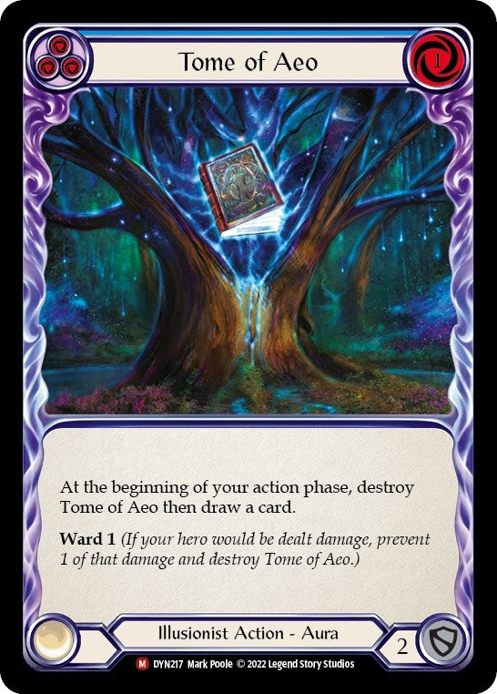 Image for Tome of Aeo (Dynasty) (DYN217) - Flesh and Blood TCG