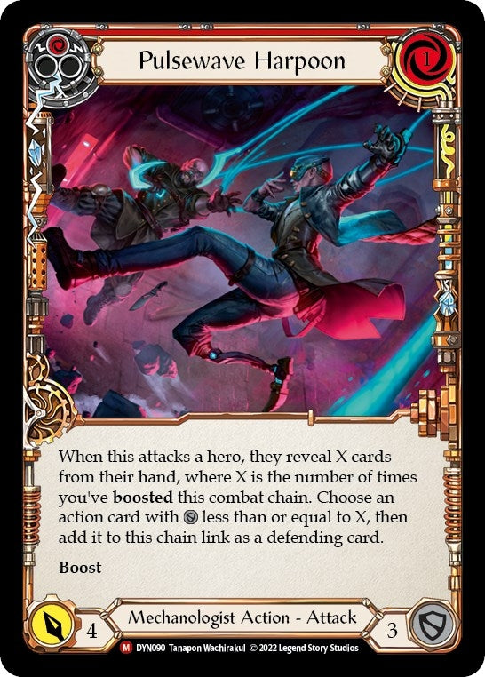 Image for Pulsewave Harpoon (Dynasty) (DYN090) - Flesh and Blood TCG