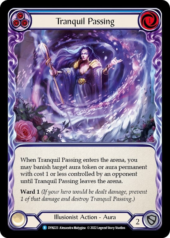 Image for Tranquil Passing (Blue) (Dynasty) (DYN223) - Flesh and Blood TCG