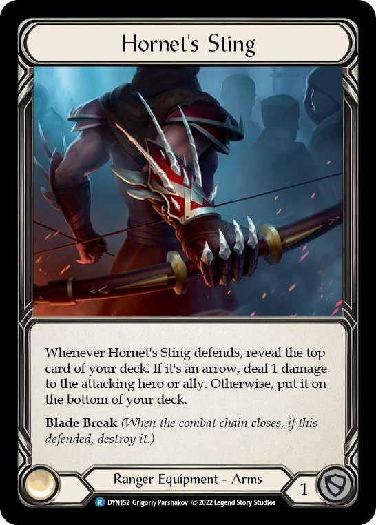 Image for Hornet's Sting (Dynasty) (DYN152) - Flesh and Blood TCG