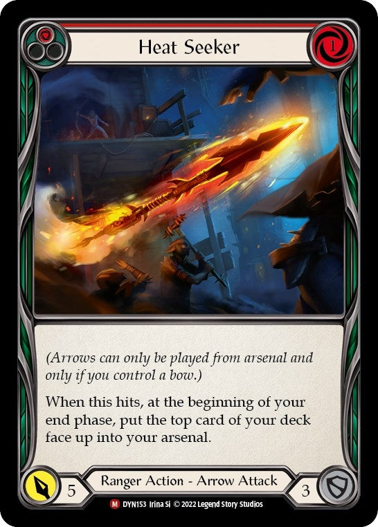 Image for Heat Seeker (Dynasty) (DYN153) - Flesh and Blood TCG