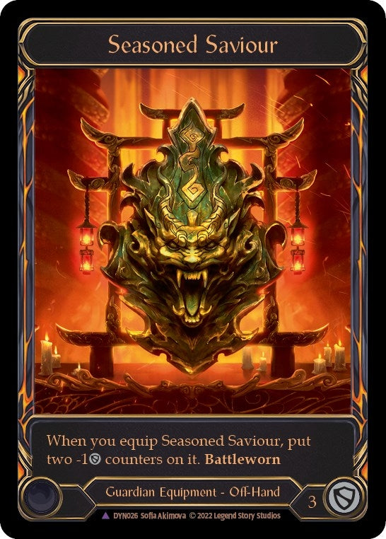 Image for Seasoned Saviour (Marvel) (Dynasty) (DYN026) - Flesh and Blood TCG