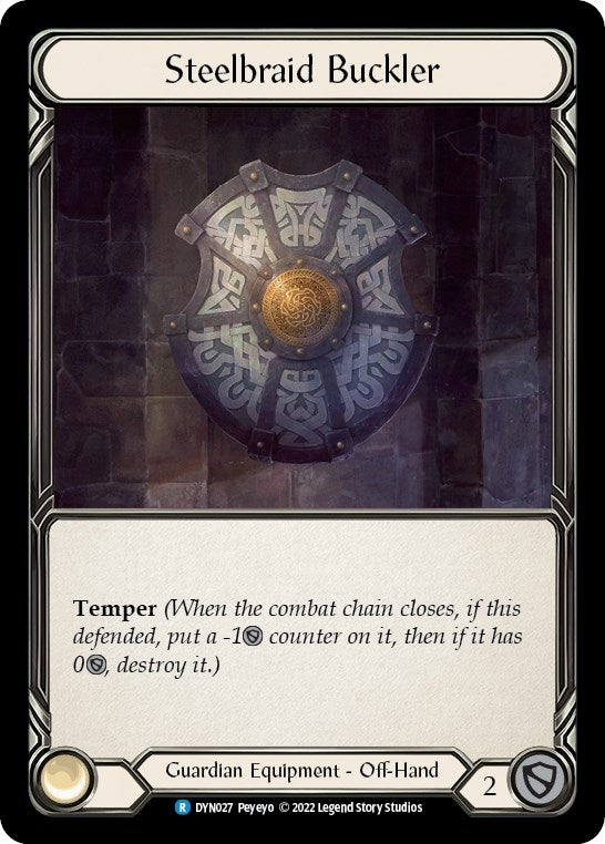 Image for Steelbraid Buckler (Dynasty) (DYN027) - Flesh and Blood TCG
