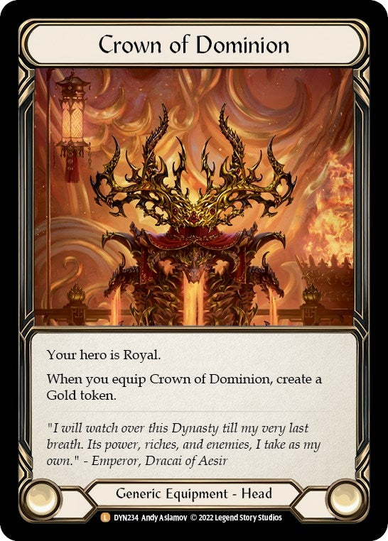 Image for Crown of Dominion (Dynasty) (DYN234) - Flesh and Blood TCG