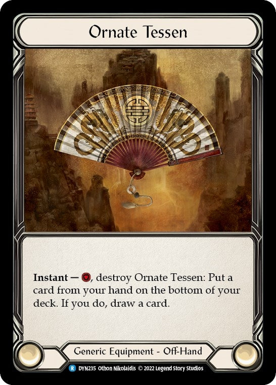 Image for Ornate Tessen (Dynasty) (DYN235) - Flesh and Blood TCG