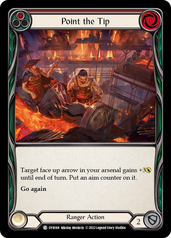 Image for Point the Tip (Red) (Dynasty) (DYN168) - Flesh and Blood TCG