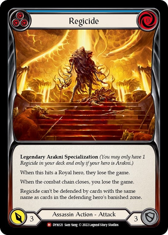 Image for Regicide (Dynasty) (DYN121) - Flesh and Blood TCG