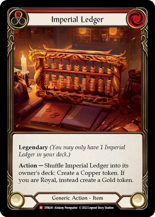 Image for Imperial Ledger (Dynasty) (DYN241) - Flesh and Blood TCG