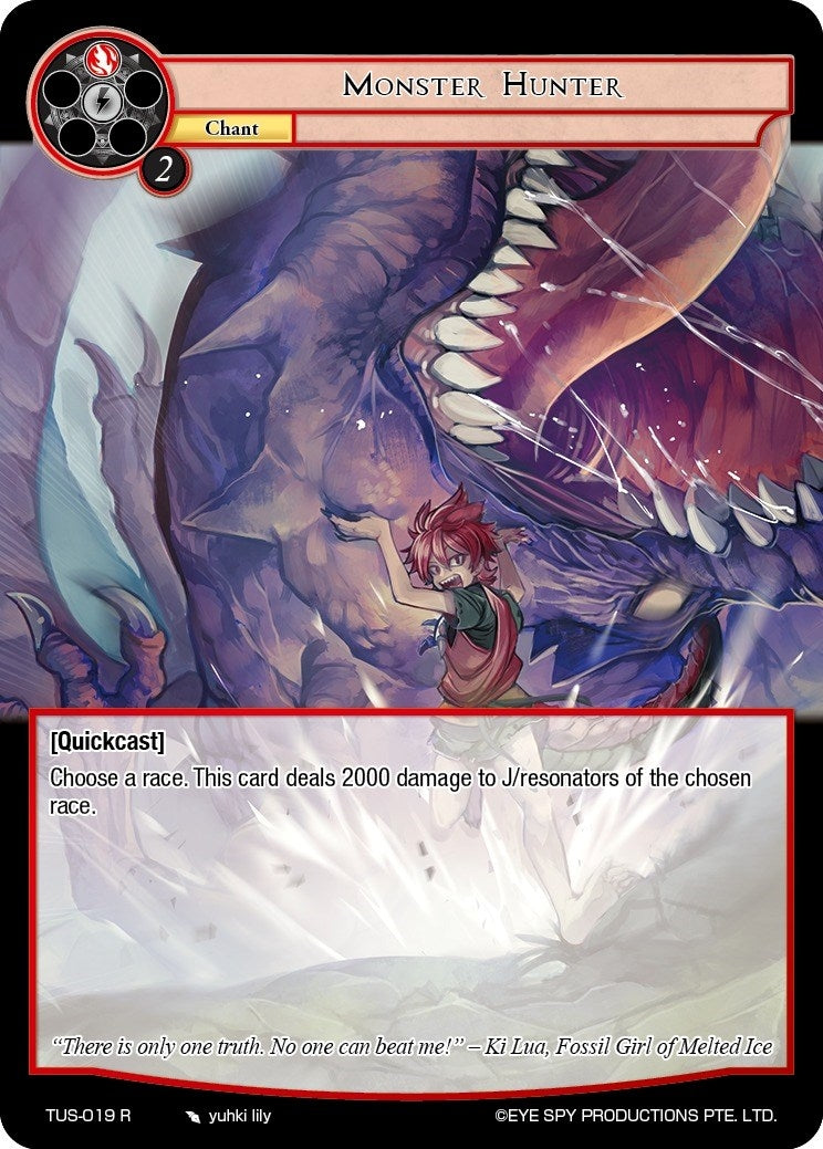 Image for Monster Hunter (The Underworld of Secrets) (TUS-019 R) - Force of Will