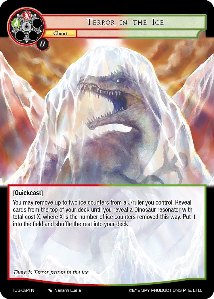 Image for Terror in the Ice (The Underworld of Secrets) (TUS-084 N) - Force of Will