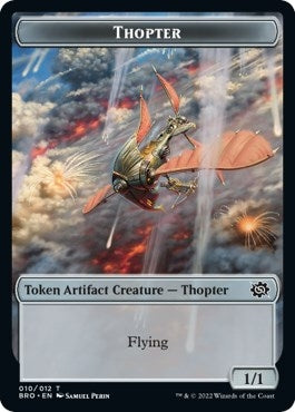 Image for Thopter Token (The Brothers' War) (10) - Magic: The Gathering