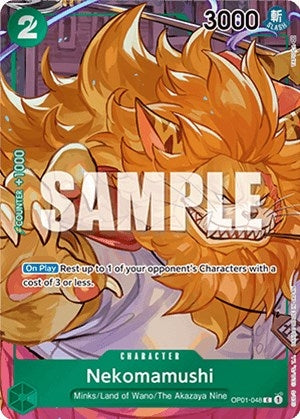 Image for Nekomamushi (Box Topper) (Romance Dawn) (OP01-048) - One Piece Card Game
