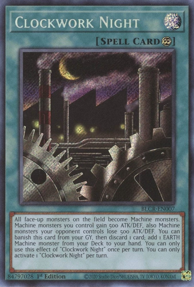 Image for Clockwork Night (Battles of Legend: Crystal Revenge) (BLCR-EN007) - YuGiOh