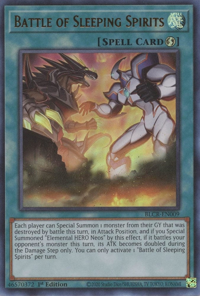 Image for Battle of Sleeping Spirits (Battles of Legend: Crystal Revenge) (BLCR-EN009) - YuGiOh