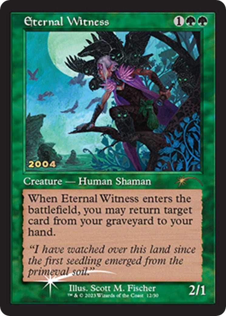 Image for Eternal Witness (30th Anniversary Promos) (12) - Magic: The Gathering