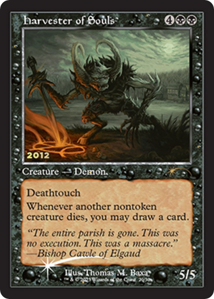Image for Harvester of Souls (30th Anniversary Promos) (20) - Magic: The Gathering