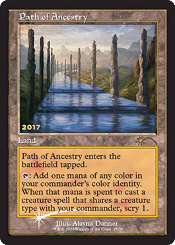 Image for Path of Ancestry (30th Anniversary Promos) (25) - Magic: The Gathering