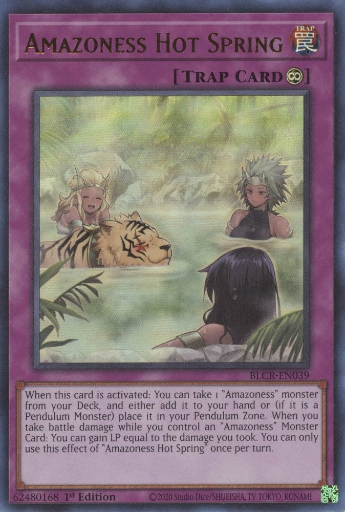 Image for Amazoness Hot Spring (Battles of Legend: Crystal Revenge) (BLCR-EN039) - YuGiOh