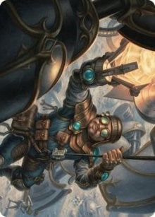 Image for Powerstone Engineer Art Card (Art Series: The Brothers' War) (2) - Magic: The Gathering