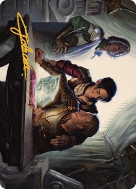 Image for Tocasia's Welcome Art Card (Gold-Stamped Signature) (Art Series: The Brothers' War) (4) - Magic: The Gathering