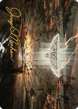 Image for Urza's Sylex Art Card (Gold-Stamped Signature) (Art Series: The Brothers' War) (7) - Magic: The Gathering